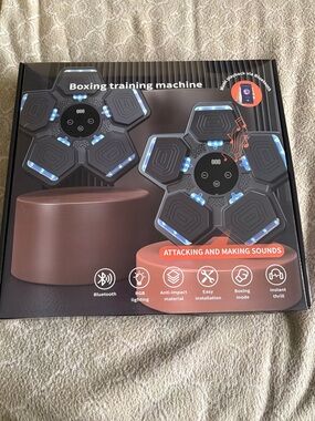 Boxing Training Machine Pad Set in Black